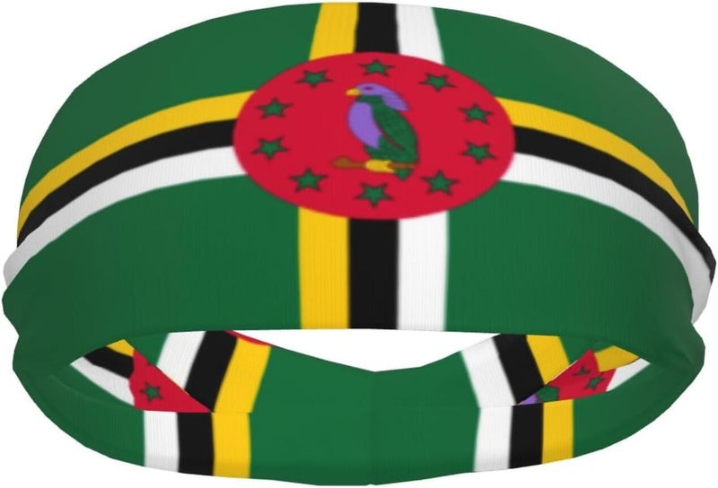 AKMCBSH National Flags Sports Sweatband Head Bands for Women Men - Moisture-Wicking Non-Slip Headband for Running Yoga Workout Fitness and Gym - Image 1